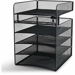 Foto 1 | Organizador De Escritorio Colgante Safco Onyx Con 5 Bandejas - Venta Internacional.