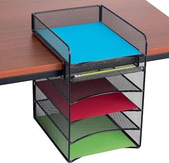 Foto 4 | Organizador De Escritorio Colgante Safco Onyx Con 5 Bandejas - Venta Internacional.