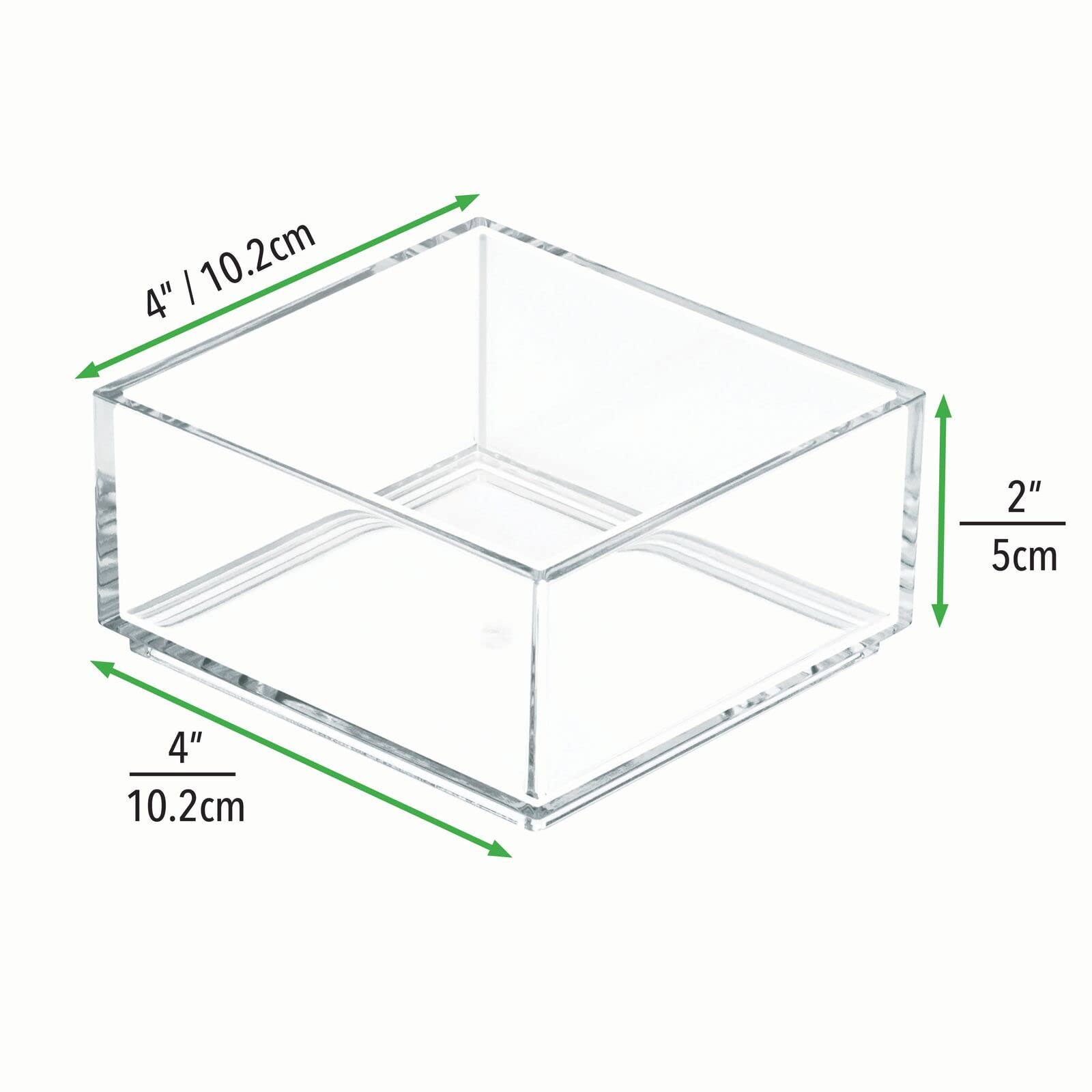 Foto 5 pulgar | Organizador De Escritorio Mdesign Plastic Square Collection X12 - Venta Internacional.