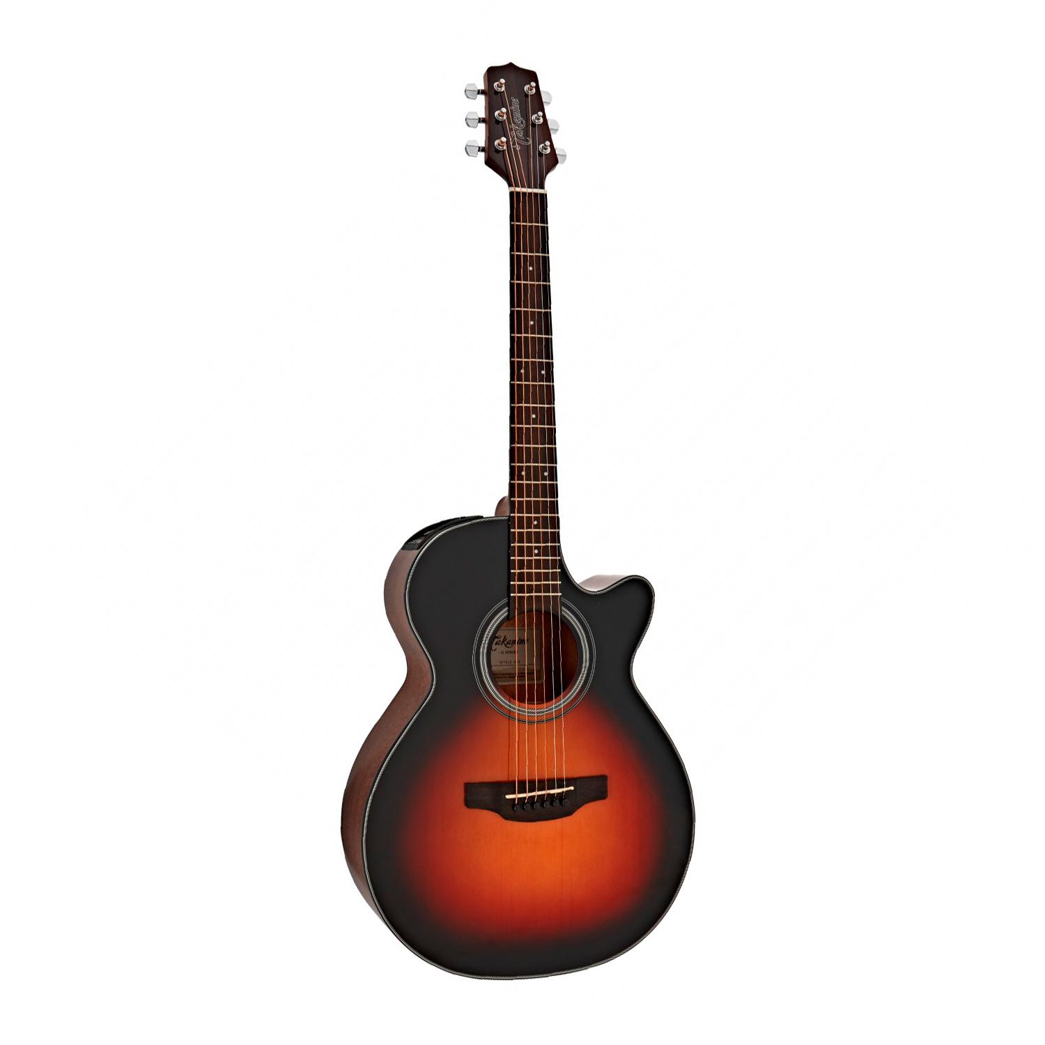 Guitarra Electroacústica Takamine Gf15ce Café