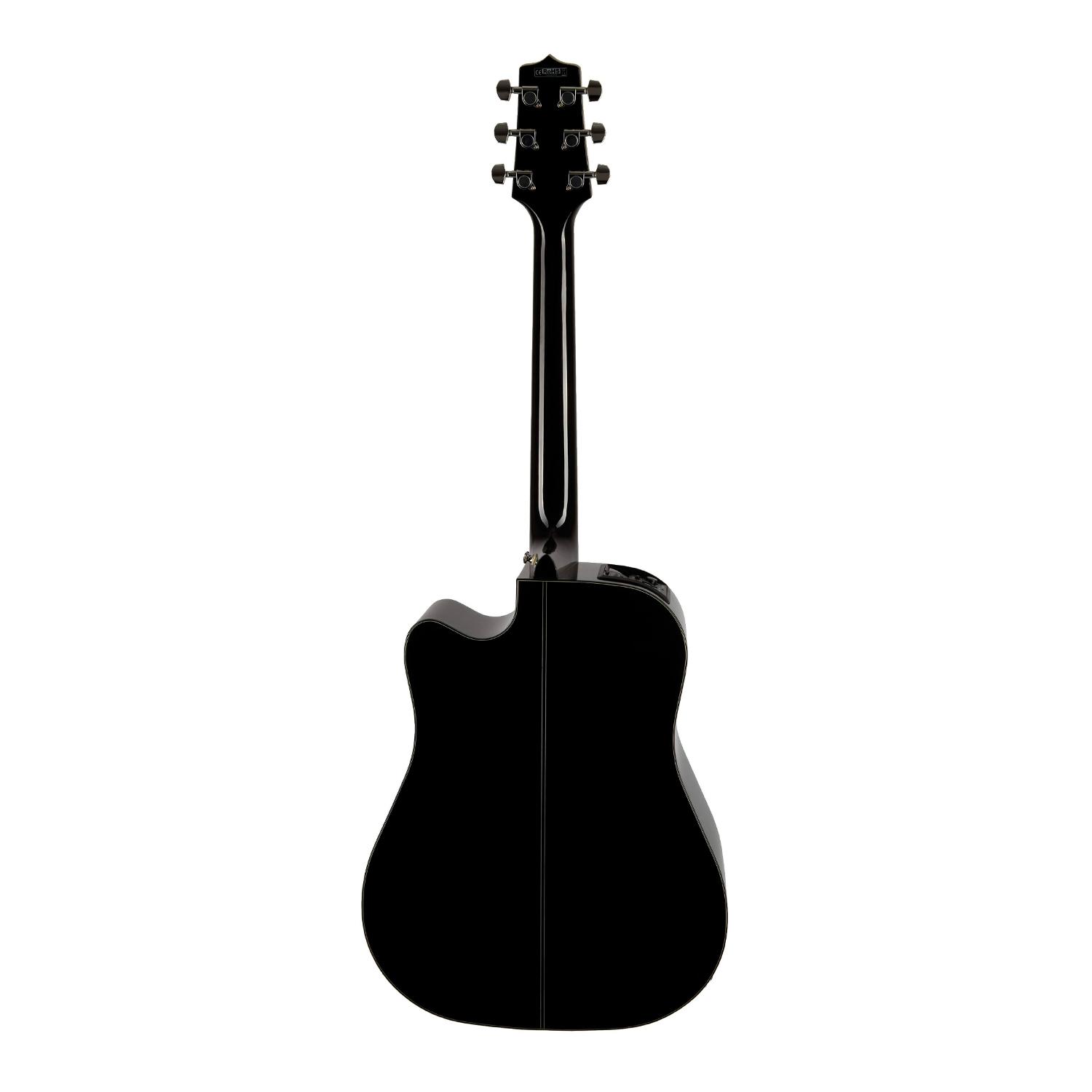 Foto 4 pulgar | Guitarra Electroacústica Takamine GD30CE BLK Negro Cutaway