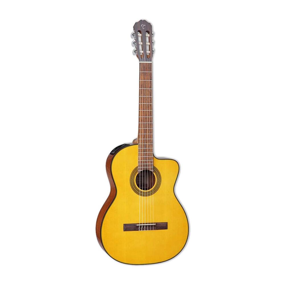 Guitarra Electroacústica Cuerdas Nylon Takamine Gc1ce Nat Color Beige 19 Trastes