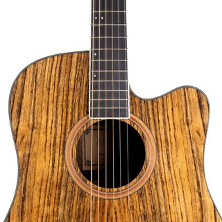 Foto 4 | Guitarra Electroacústica Aureal Walnut A215-41 color Marrón