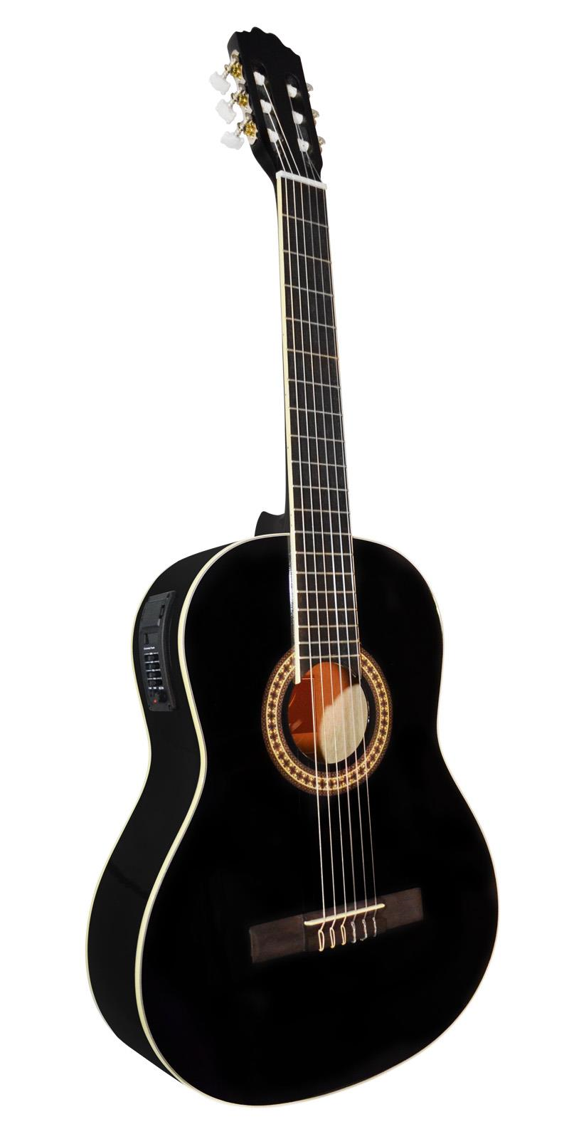 Guitarra Clásica Electroacústica La Sevillana A-2eqbk Nylon