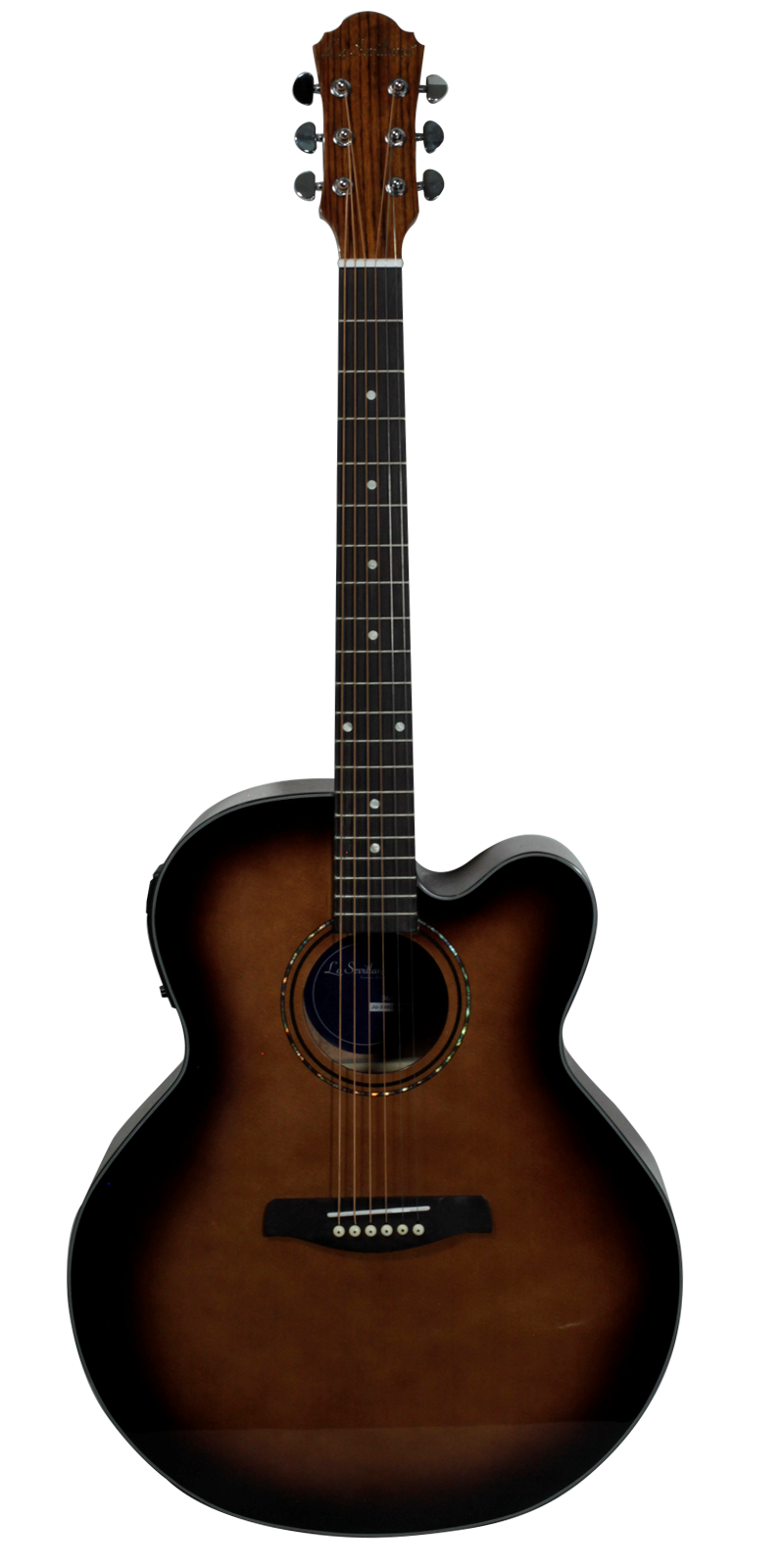 Foto 1 | Guitarra Electroacústica La Sevillana Ju-340ceq TSB Jumbo