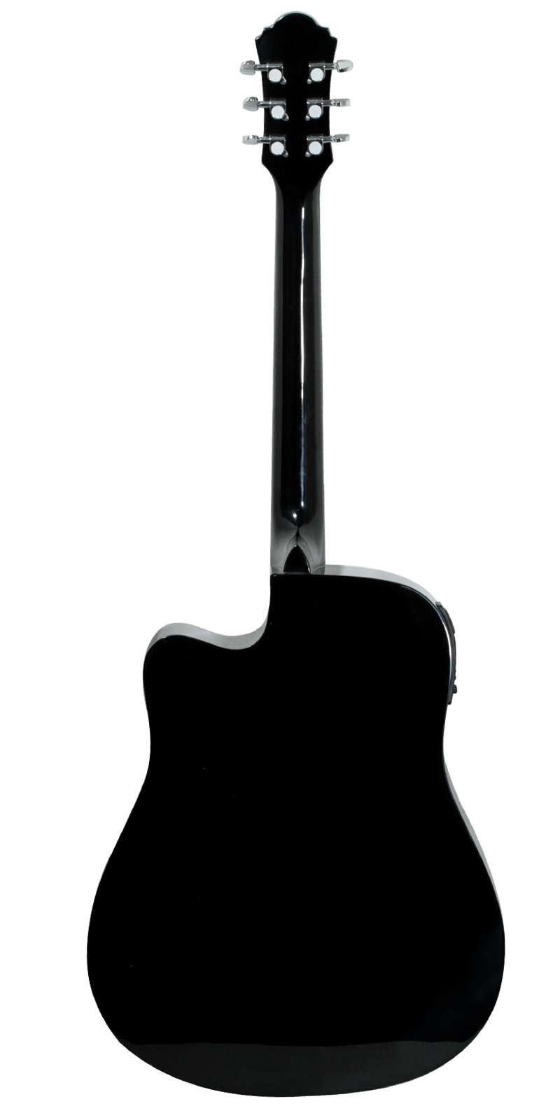 Foto 6 pulgar | Guitarra Electroacústica Texana La Sevillana Tx-200ceq Blk Negra