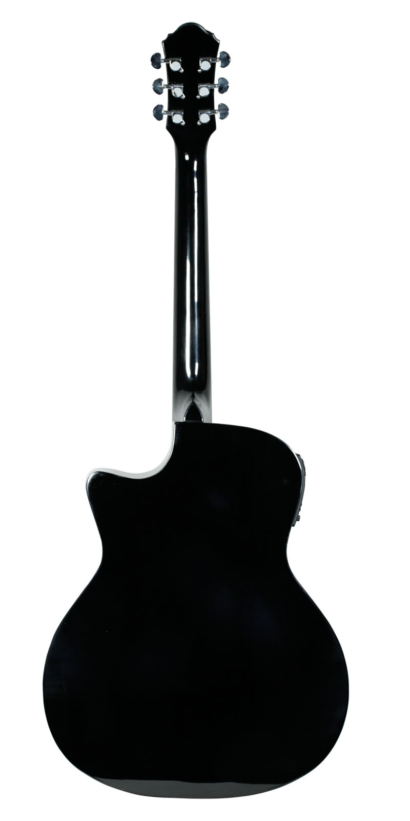 Foto 5 pulgar | Guitarra Electroacústica La Sevillana Ga-320ceq Blk Pastilla