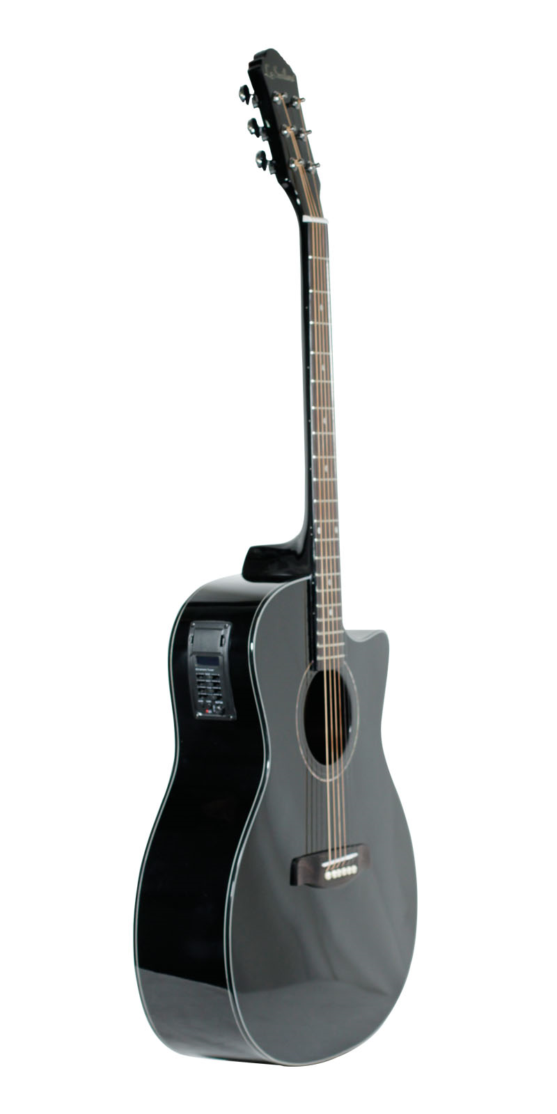 Foto 5 | Guitarra Electroacústica La Sevillana Ga-320ceq Blk Pastilla