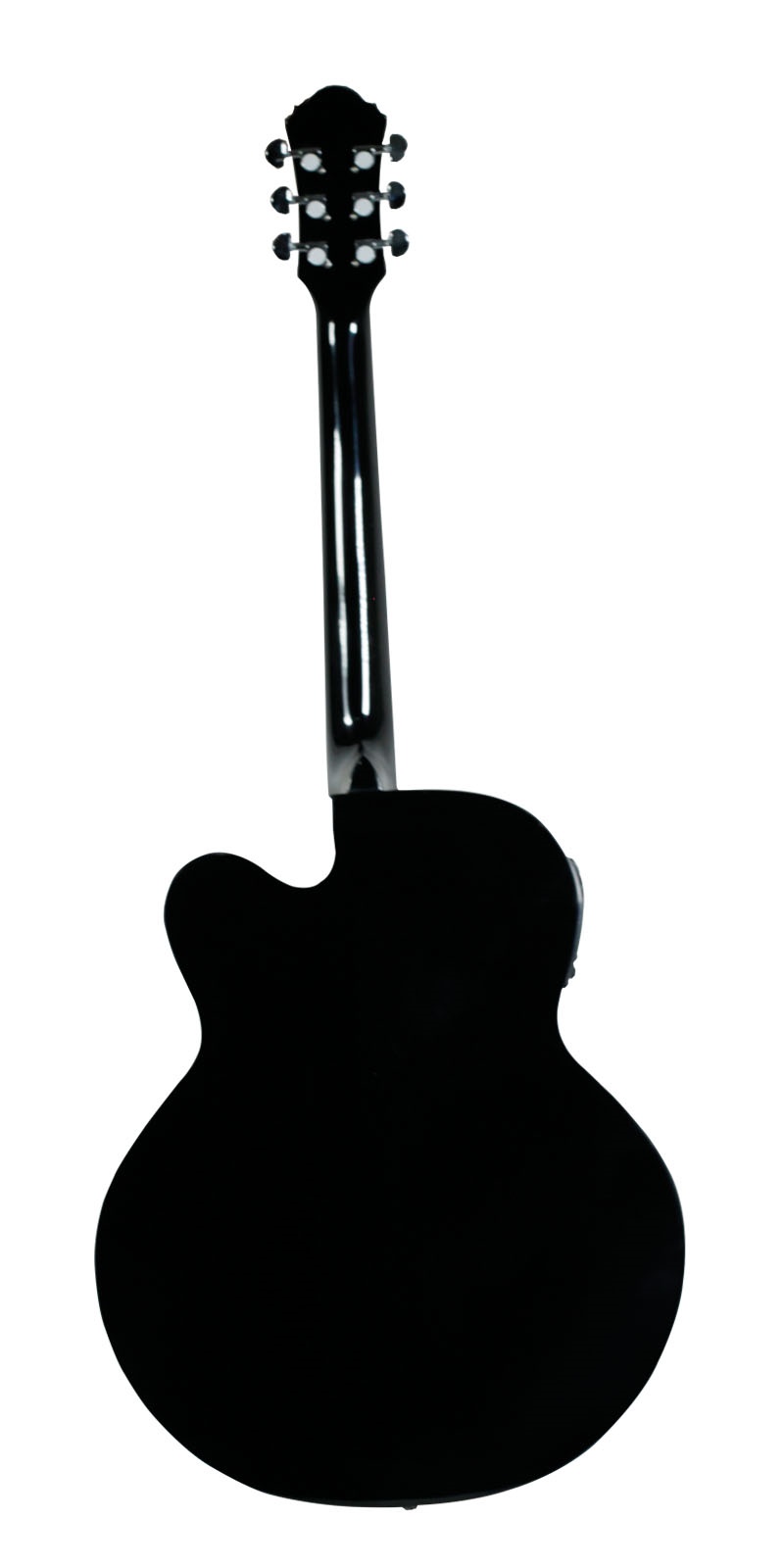 Foto 6 pulgar | Guitarra Electroacústica Jumbo La Sevillana Ju-340ceq Blk