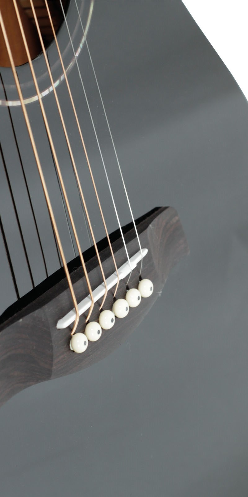 Foto 6 | Guitarra Electroacústica Folk La Sevillana Fo-300ceq Blk