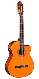 Foto 1 | Guitarra Electroacústica Washburn C5ce Cuerdas Nailon Abeto