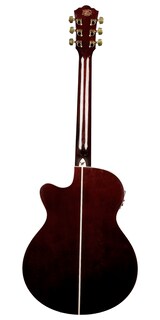 Foto 2 | Guitarra Electroacústica Washburn Ea55g Mini Jumbo Tapa Koa