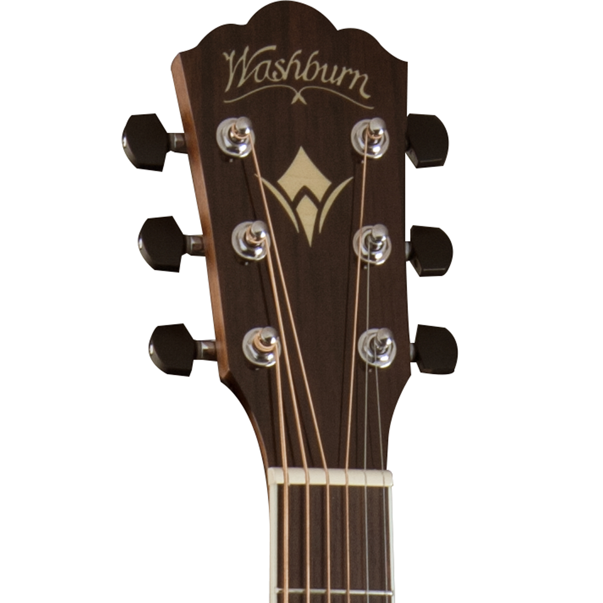 Foto 6 | Guitarra Electroacústica Dradnought Washburn D20sce  6 Cuerda