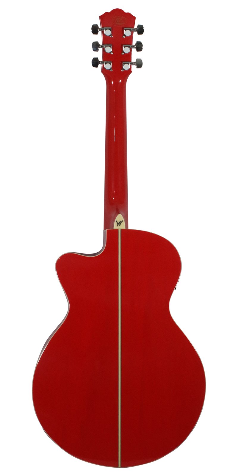 Foto 5 pulgar | Guitarra Electroacústica Washburn Ea10 Roja