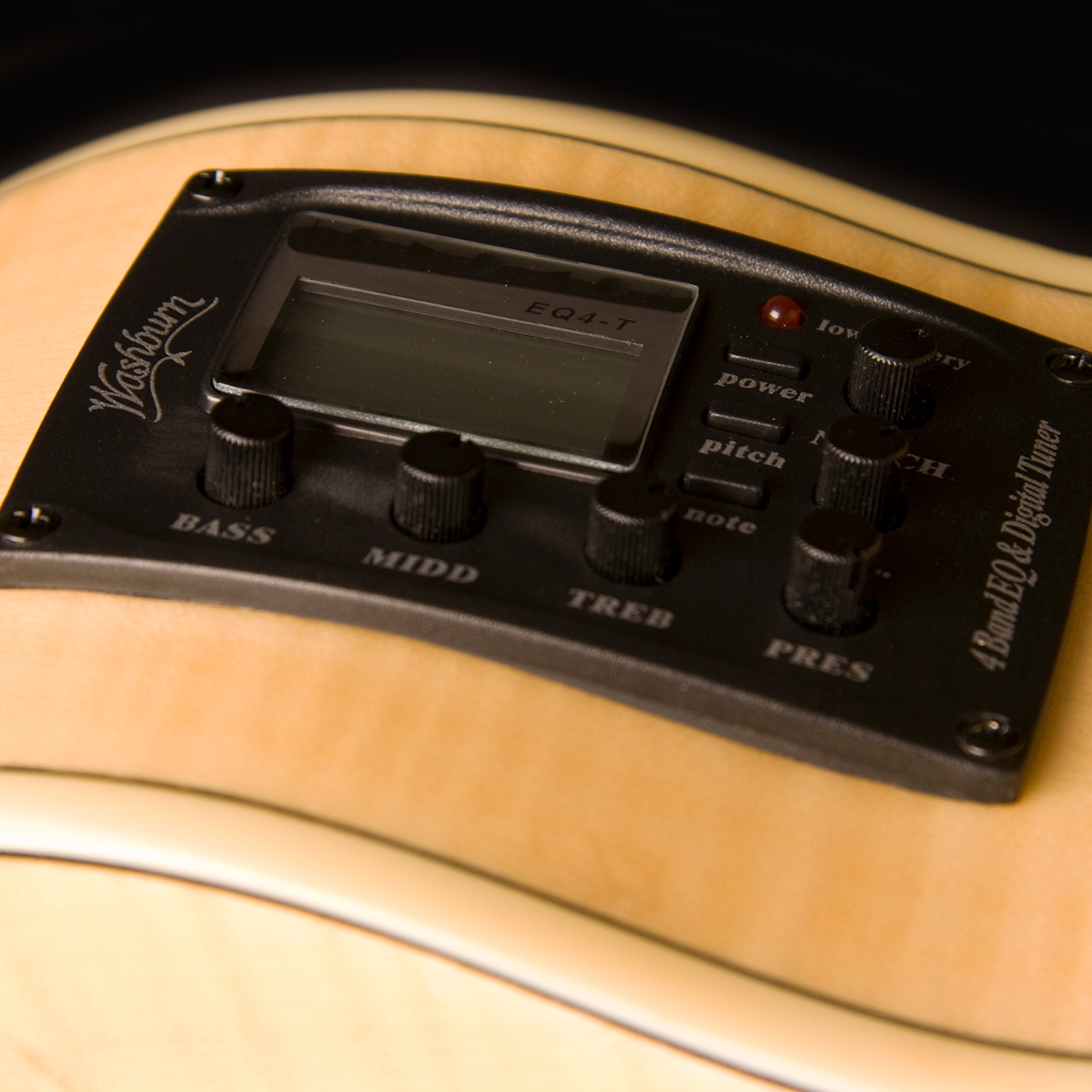 Foto 4 | Guitarra Electroacústica Washburn Guitars Ea20 color Beige