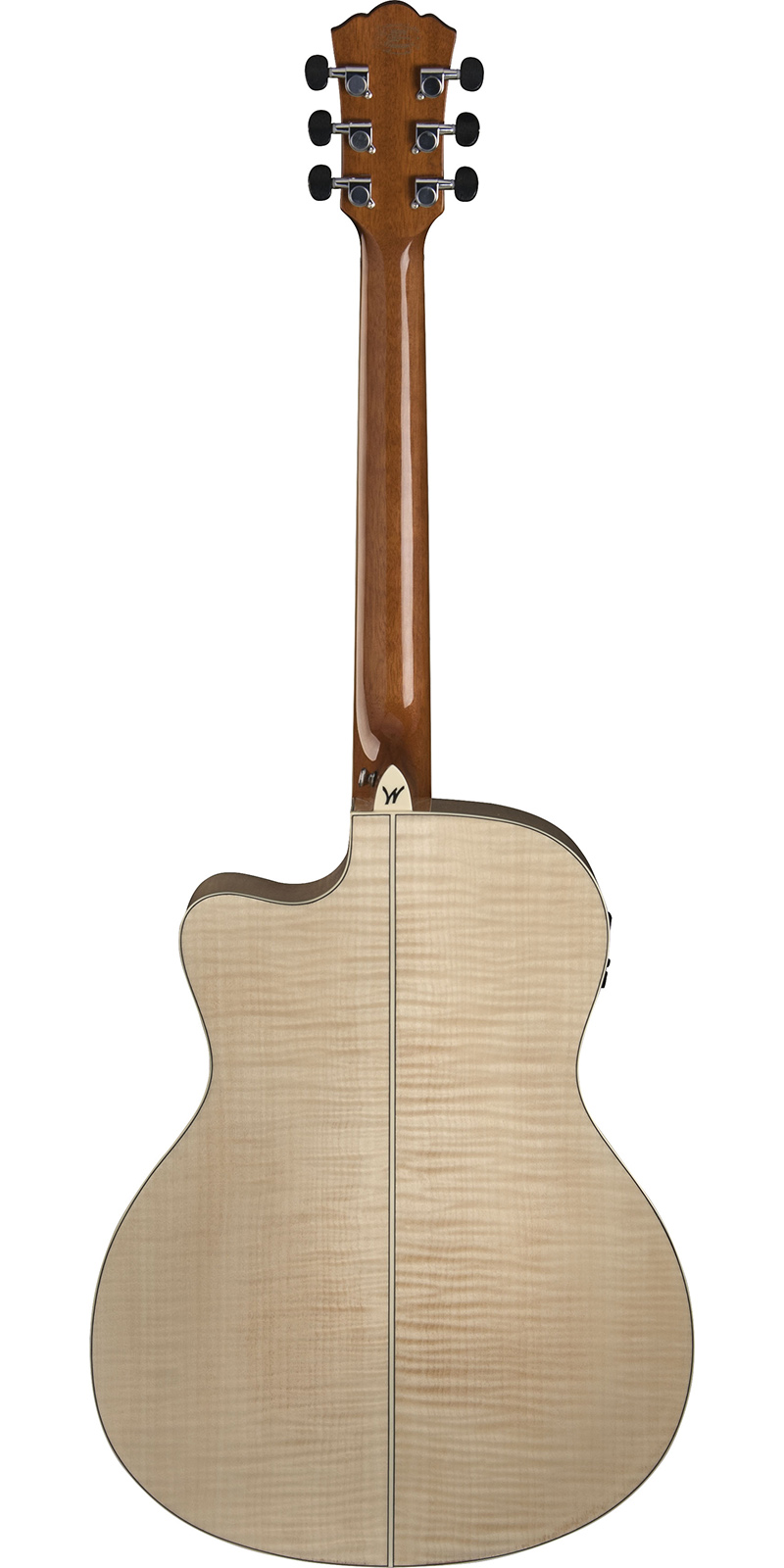 Foto 4 pulgar | Guitarra Electroacústica Washburn Guitars Ag40ce color Beige