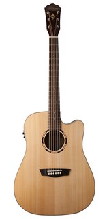Foto 2 | Guitarra Electroacústica Washburn Guitars Wld10sce color Marrón