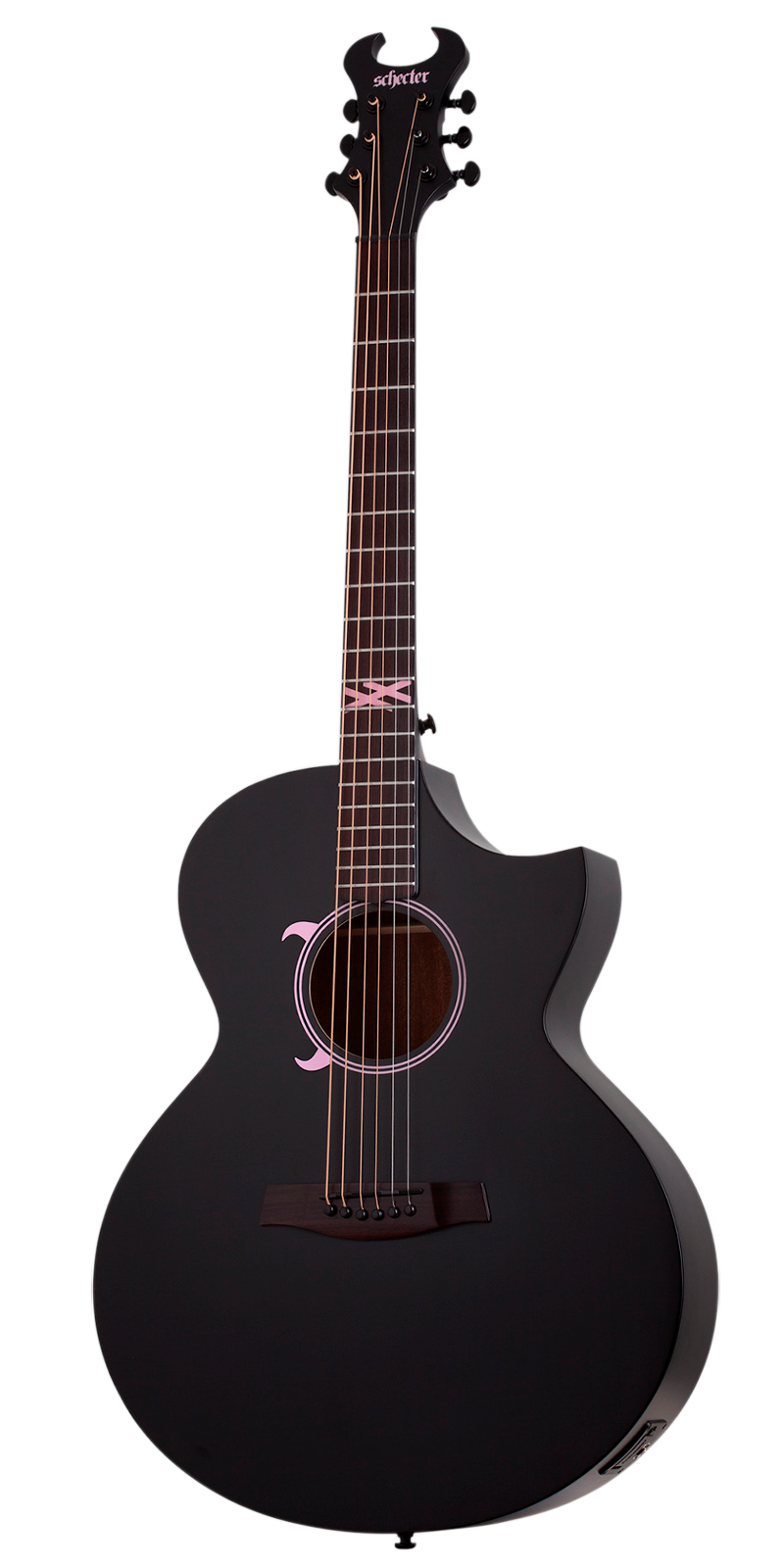 Foto 1 | Guitarra Electroacústica Sbk Schecter Machine Gun Kelly