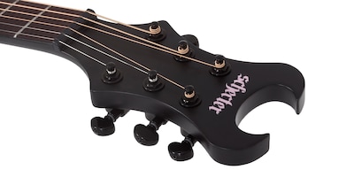 Foto 5 | Guitarra Electroacústica Sbk Schecter Machine Gun Kelly