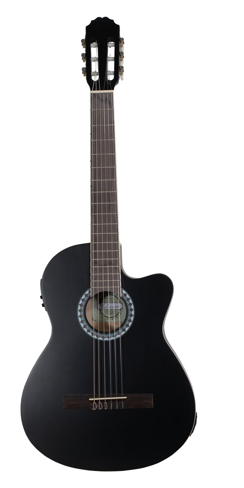 Guitarra Electroacústica Slim Gewa Ps510396 Negra