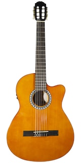 Foto 1 | Guitarra Electroacústica Gewa Ps510.197 Miel con Resaque