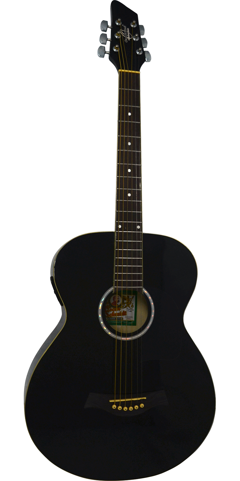 Foto 2 pulgar | Guitarra Electroacústica Oscar Schmidt Oa10e Blk