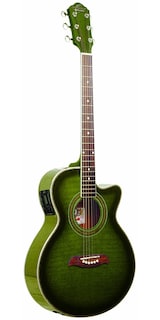 Foto 1 | Guitarra Electroacústica Oscar Schmidt Og10cef Verde