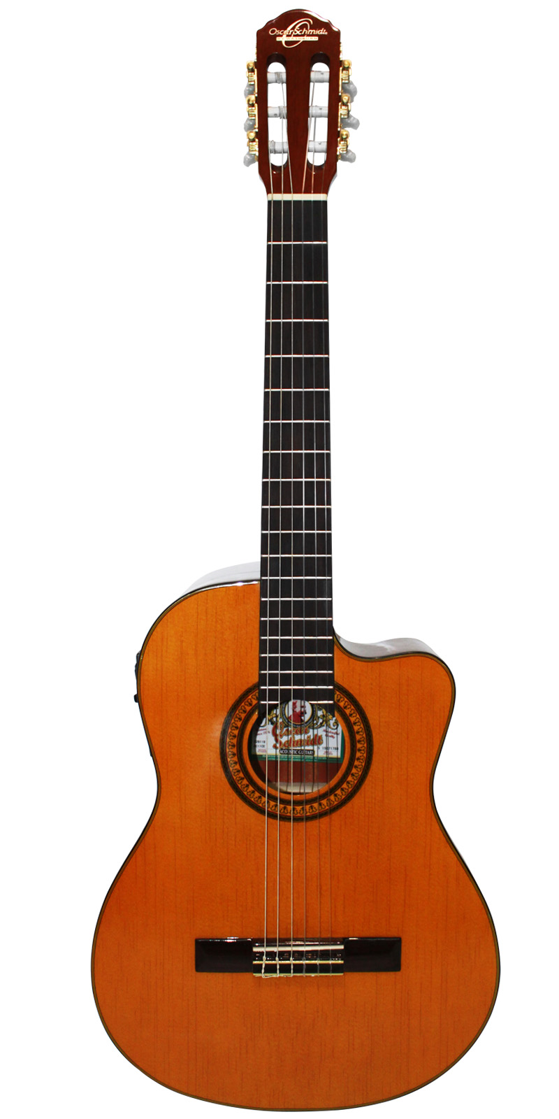 Guitarra Electroacústica Oscar Schmidt Oc11ce Naranja