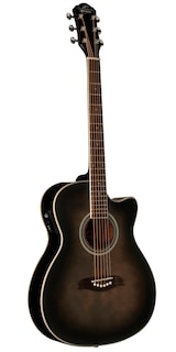 Foto 1 | Guitarra Electroacústica Oscar Schmidt Oacef Negra