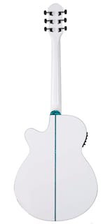 Foto 2 | Guitarra Electroacústica con Resaque Oscar Schmidt Og10ce Whi