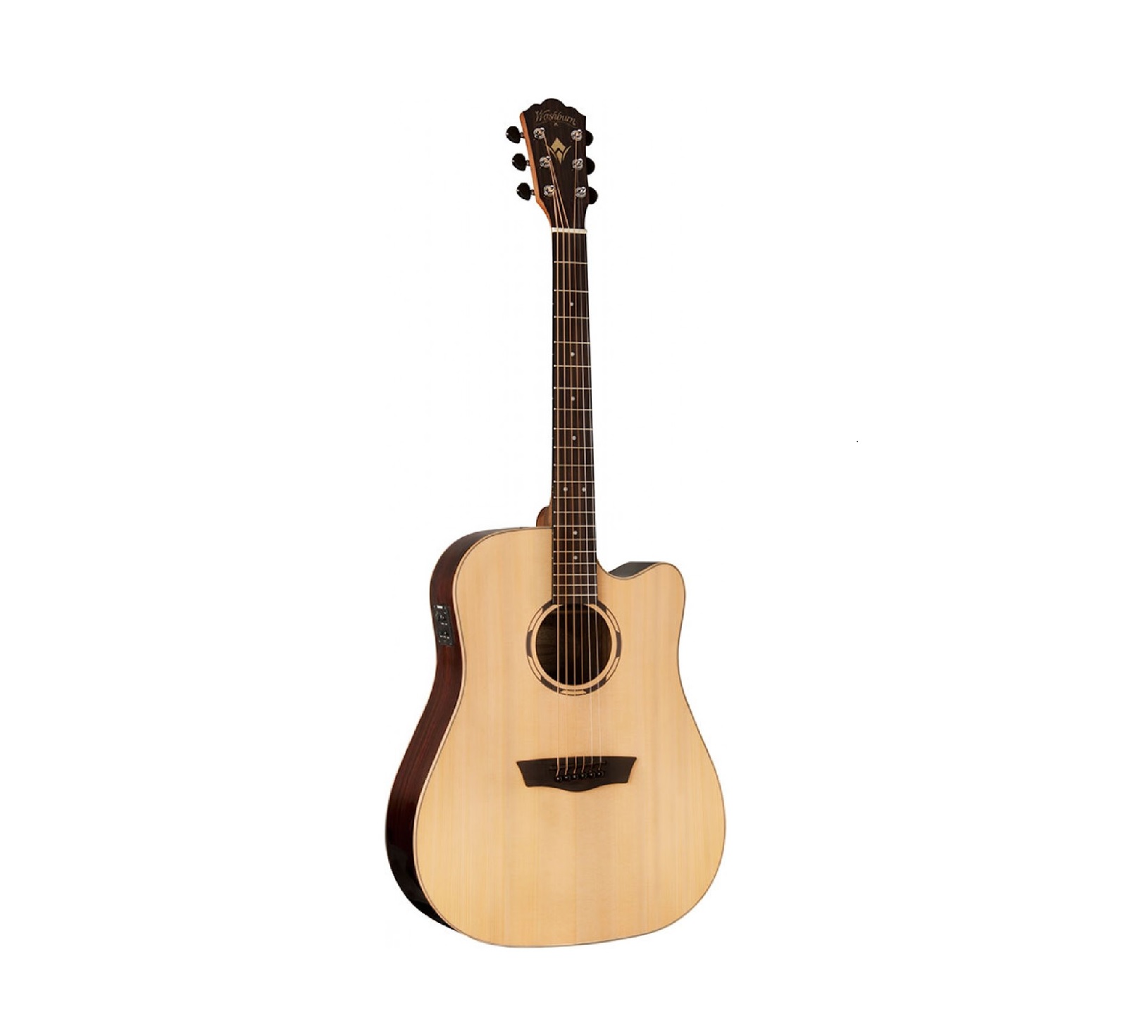 Guitarra Electroacústica Dreadnought Washburn Wld20sce