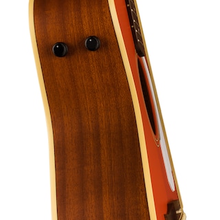 Foto 4 | Guitarra Electroacústica Fender Malibu Player Fiesta Red