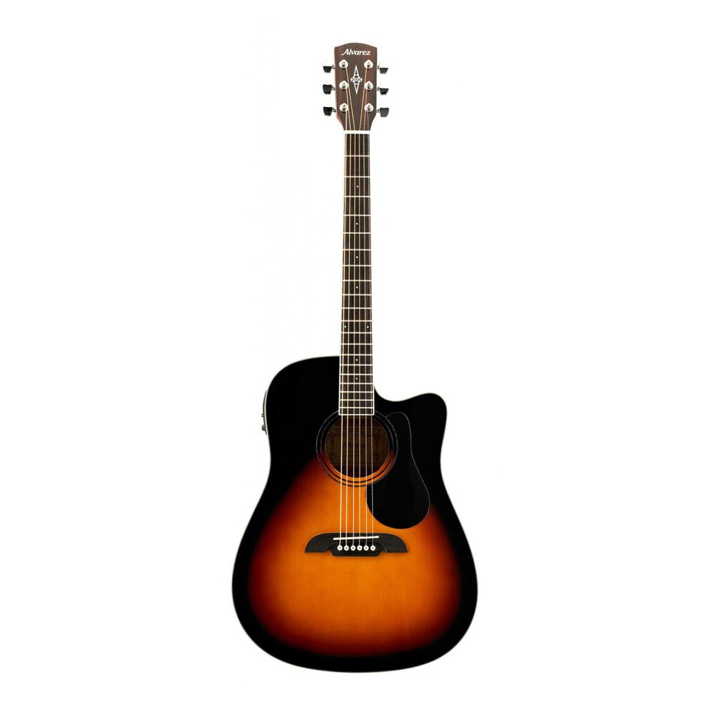 Foto 1 | Guitarra Electroacústica Alvarez Rd26cesb-exp Color Sunburst Dreadnought Cutaway