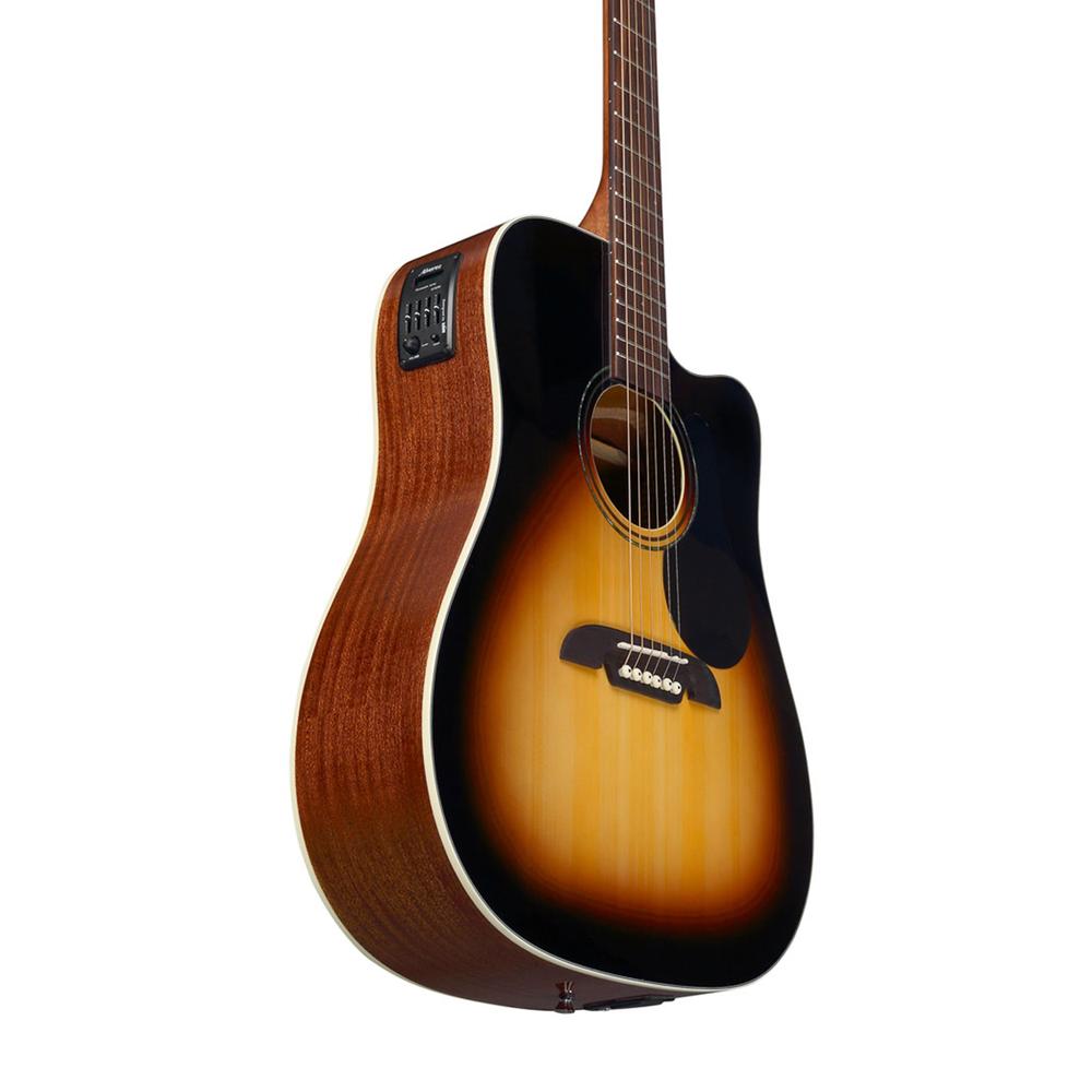 Foto 2 | Guitarra Electroacústica Alvarez Rd26cesb-exp Color Sunburst Dreadnought Cutaway