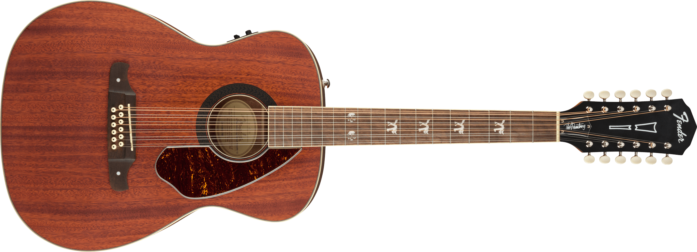 Fender Docerola Electroacustica Tim Armstrong Hellcat-12 String