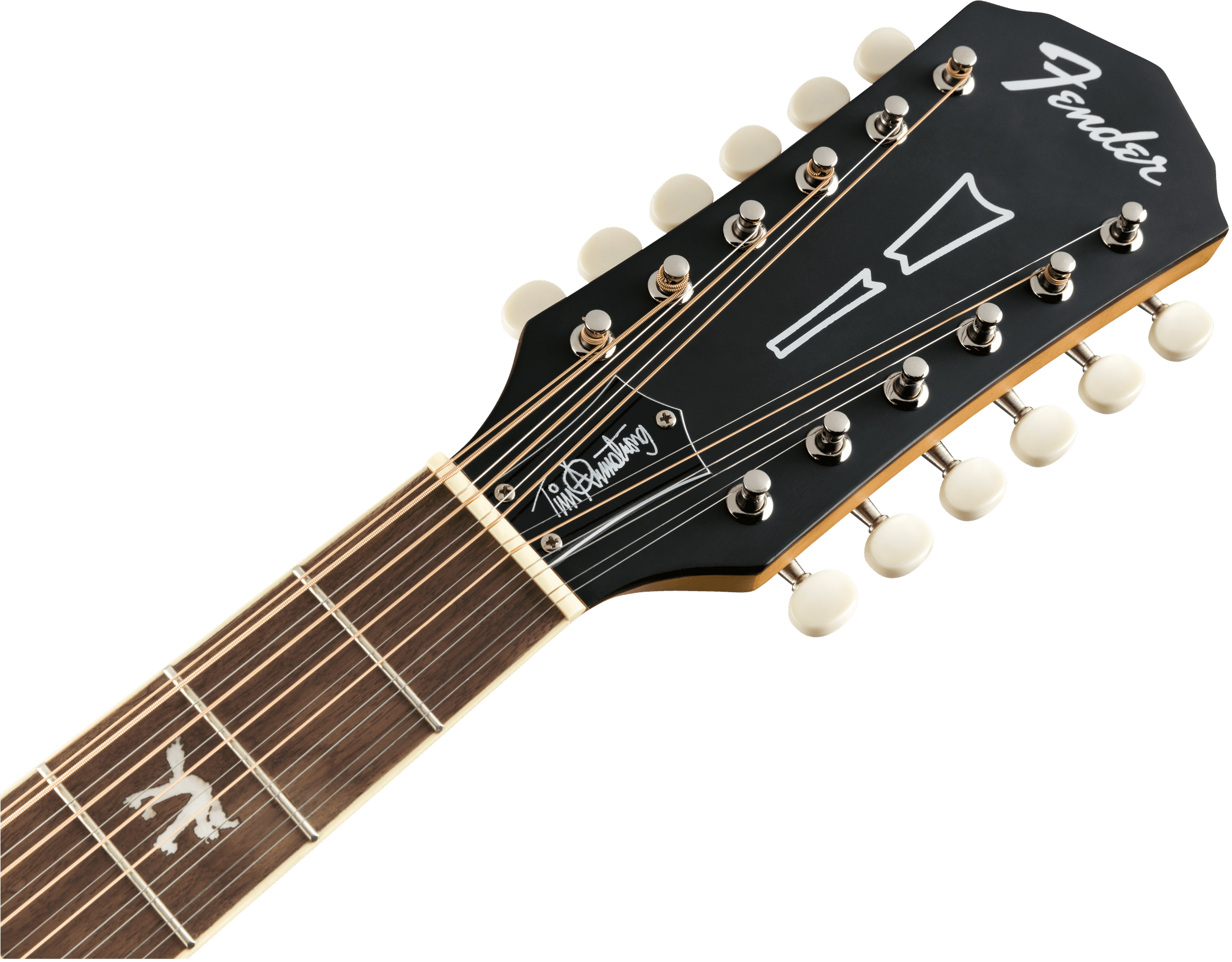 Foto 5 pulgar | Fender Docerola Electroacustica Tim Armstrong Hellcat-12 String