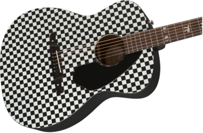 Foto 3 | Fender Guitarra Electroacustica Tim Armstrong Hellcat, Checkerboard