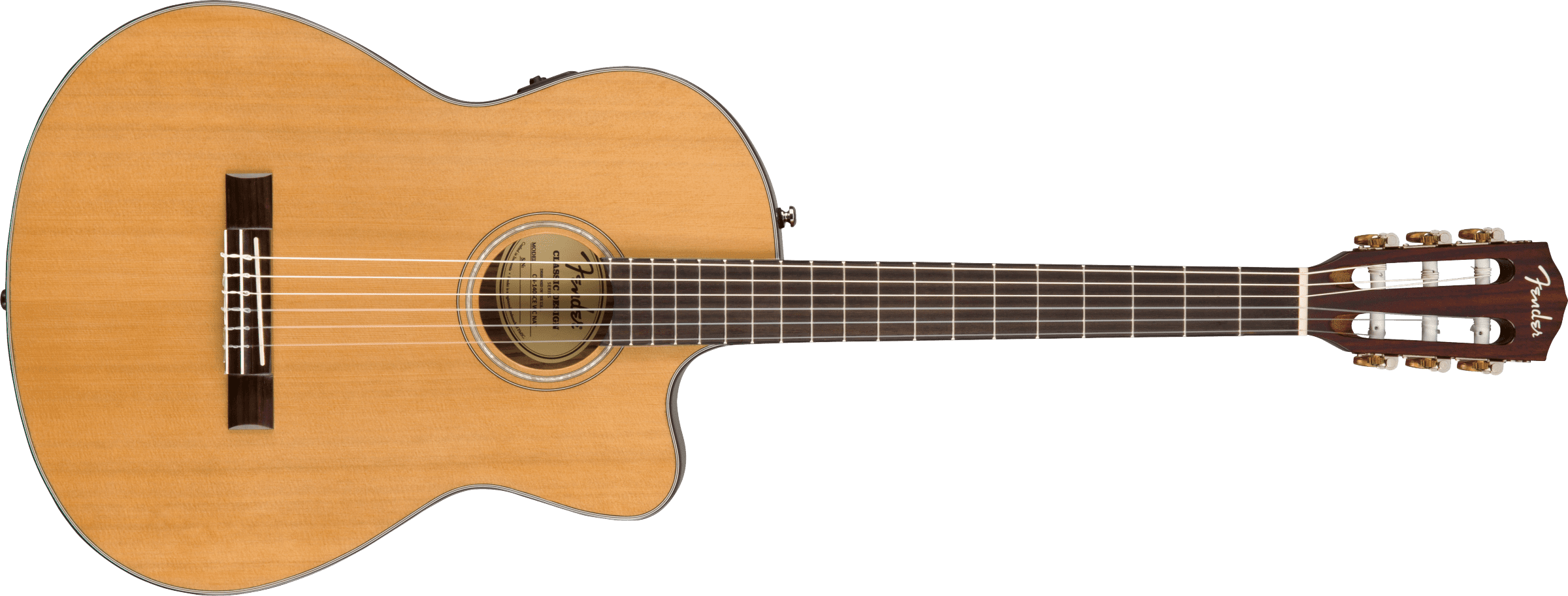 Fender Guitarra Electroacustica Nylon Cn-140sce