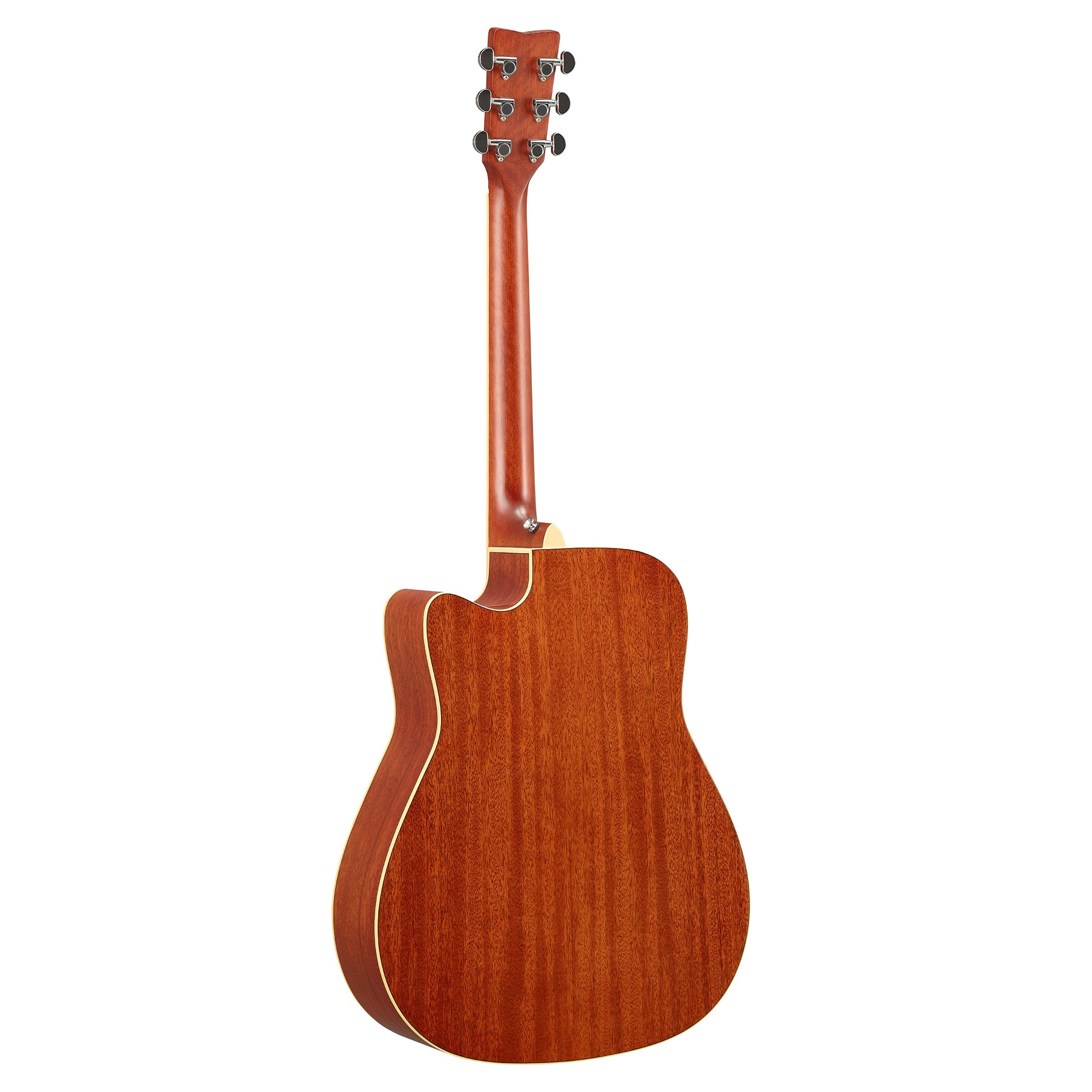 Foto 4 pulgar | Guitarra Electroacutica Yamaha Transacoustic Fgc-ta Brown Sunburst