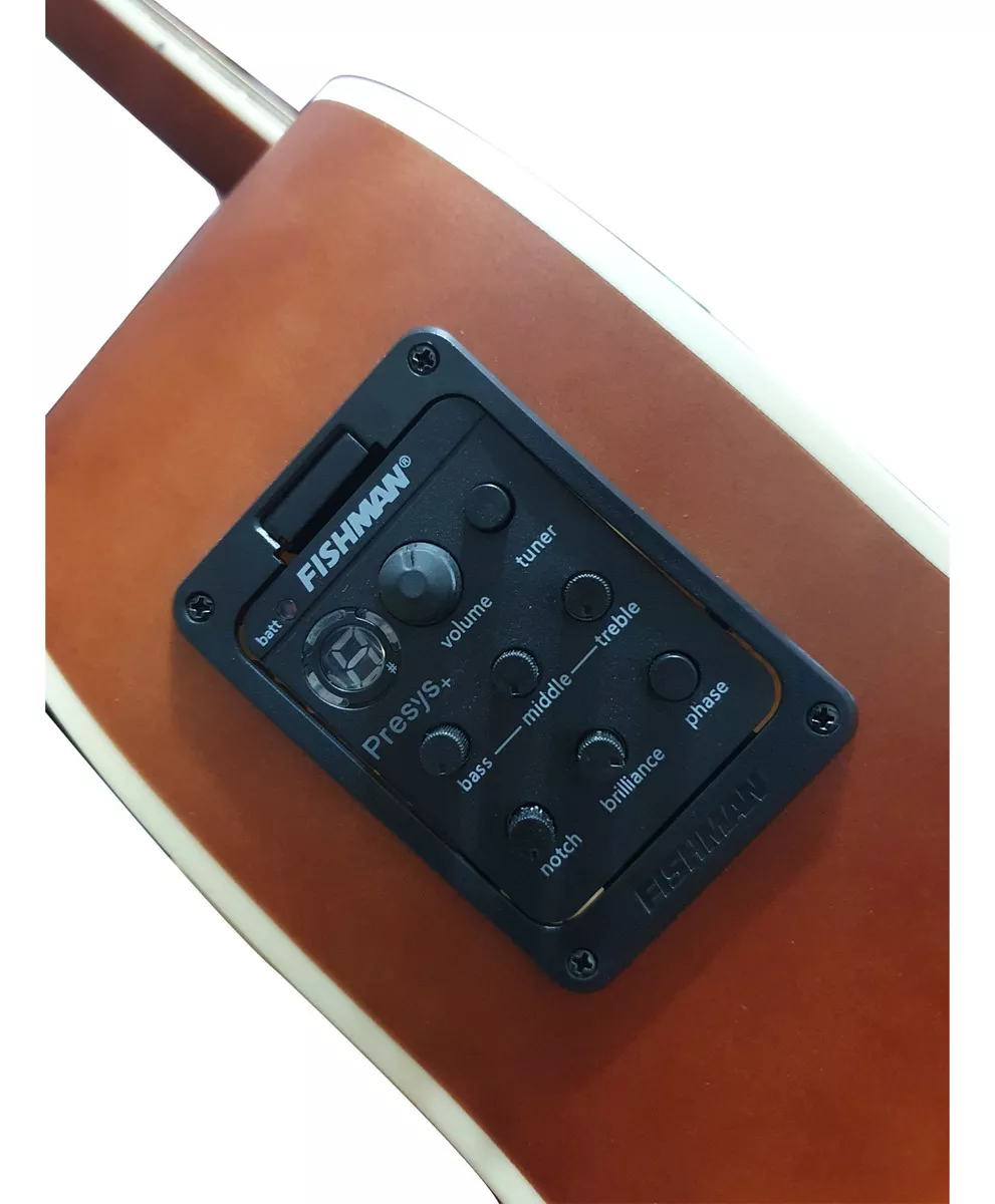 Foto 4 pulgar | Guitarra Electroacustica Mc Cartney Bfg4117c / 12fm-cb