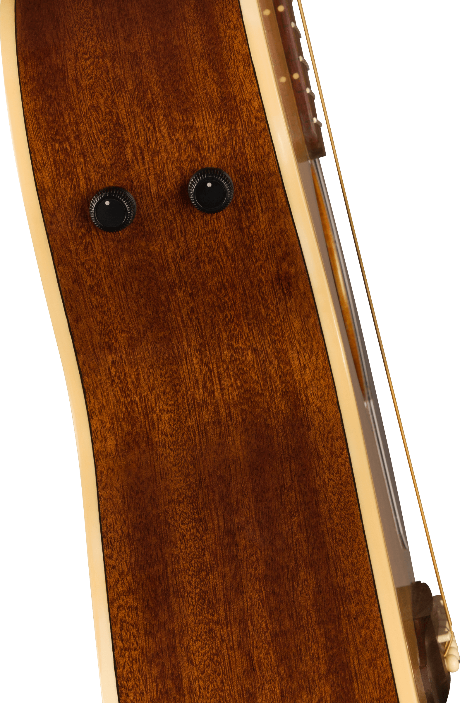 Foto 4 pulgar | Guitarra Electroacustica Fender Newporter