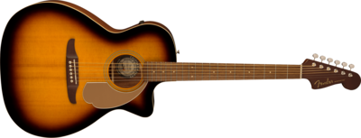 Foto 2 | Guitarra Electroacustica Fender Newporter Sunburst Con Corte