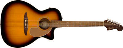 Foto 3 | Guitarra Electroacustica Fender Newporter Sunburst Con Corte