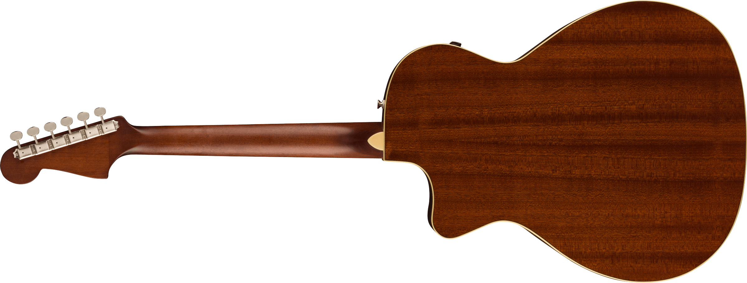 Foto 6 pulgar | Guitarra Electroacustica Fender Newporter Sunburst Con Corte
