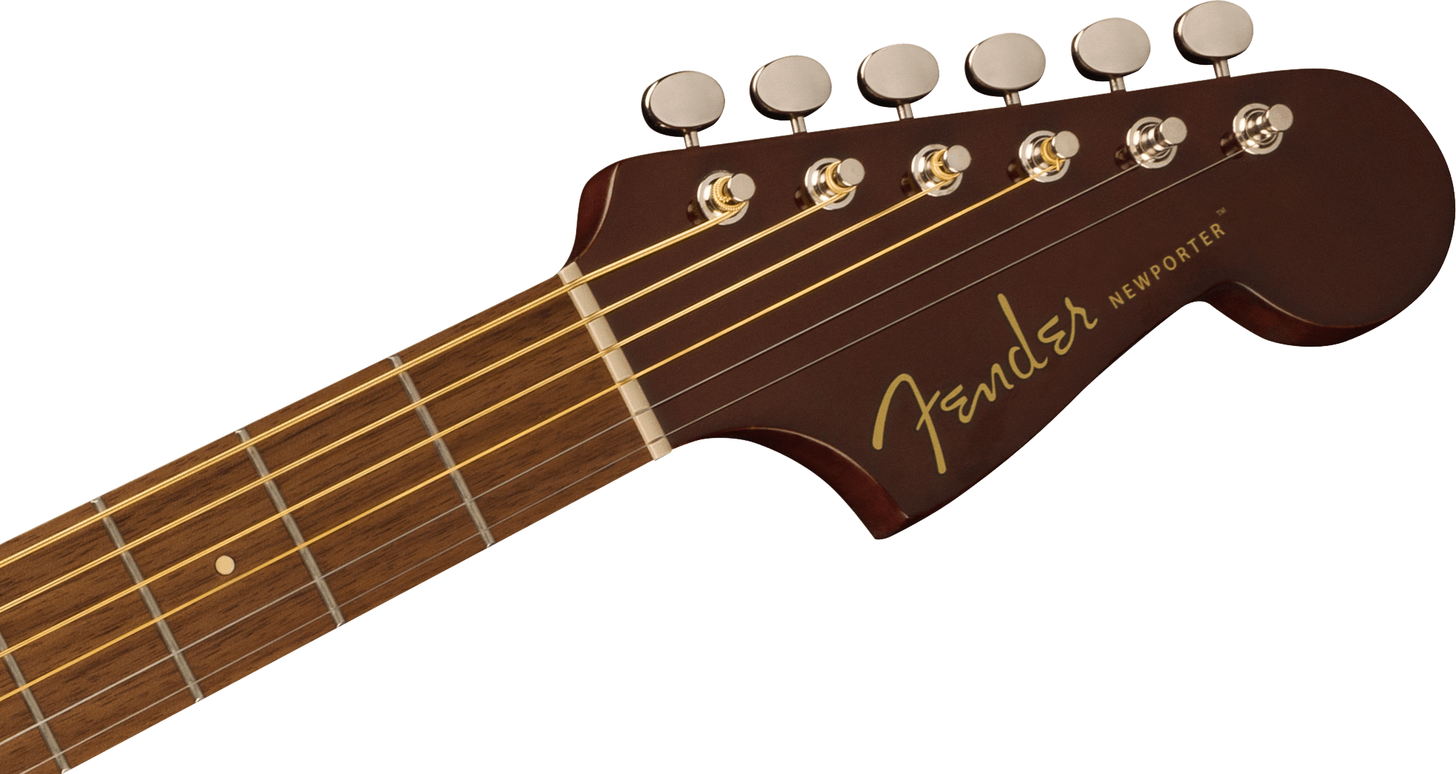 Foto 7 pulgar | Guitarra Electroacustica Fender Newporter Sunburst Con Corte