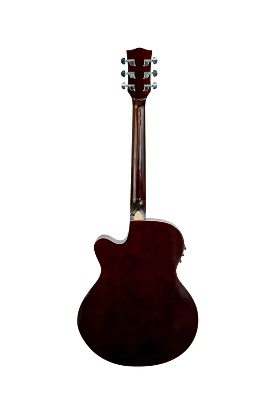 Foto 4 pulgar | Guitarra Electroacustica Bamboo Ga-40-nat-q-ar Stage