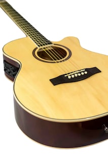 Foto 5 | Guitarra Electroacustica Bamboo Ga-40-nat-q-ar Stage