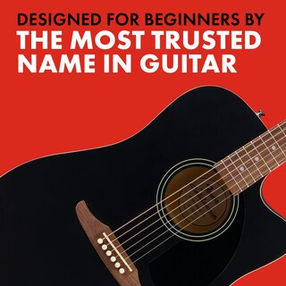 Foto 3 | Guitarra Acústica Fender California Debut Redondo Ce Black - Venta Internacional.