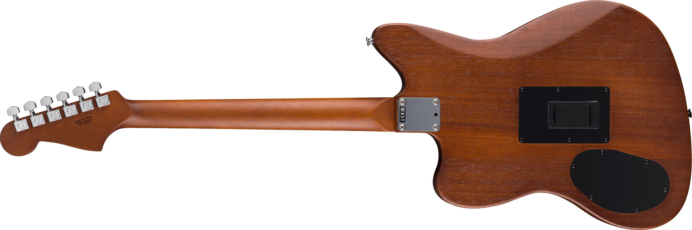 Foto 3 pulgar | Guitarra Electroacustica Fender Jazzmaster Acoustasonic Hone Burst