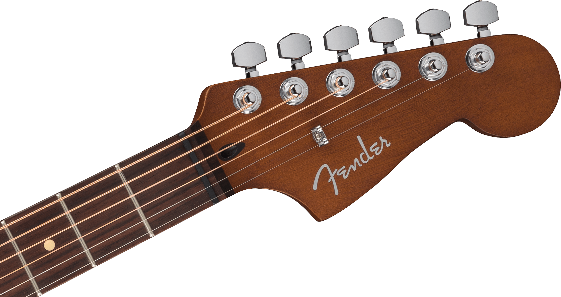 Foto 4 pulgar | Guitarra Electroacustica Fender Jazzmaster Acoustasonic Hone Burst